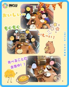 ~いわき教室~サイゼリヤに行ったよの様子(2)