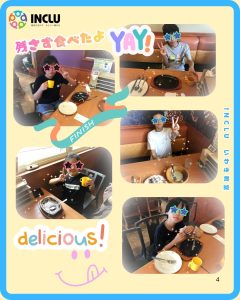 ~いわき教室~サイゼリヤに行ったよの様子(3)