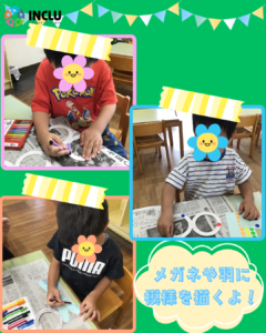 もみや教室～トンボのメガネをつくったよ！～の様子（2）