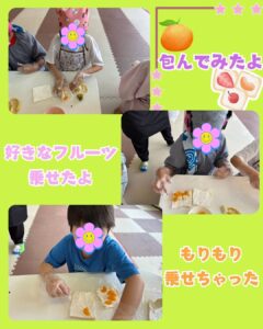 那珂教室～🍌フルーツサンド・カレー作り🍛～の様子（2）