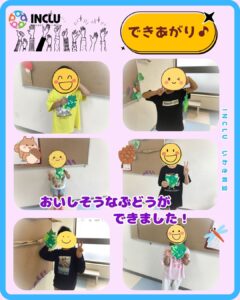 ~いわき教室~秋の壁面飾りを作ろう🦔🍂の様子(3)